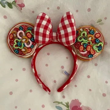 디즈니랜드 피자 머리띠