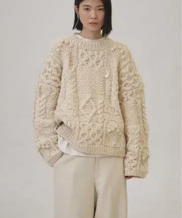 todayful 패턴 핸드 니트 투데이풀