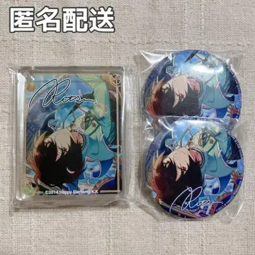 [ 익명 배송 ] 앙스타 코롯타 & 장미 캔뱃지 3종 세트 리츠