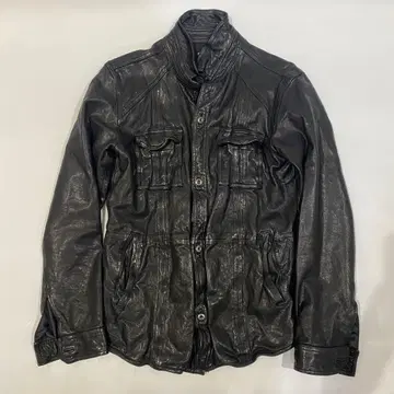 abx 가죽 자켓 램 가죽 L 사이즈