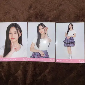 노기자카46 브로마이드 이노우에 와카 프릴 미니 스커트 컴프