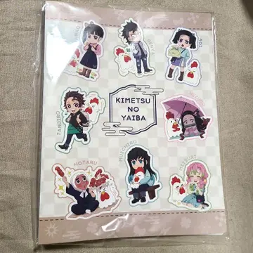 귀멸의 칼날 오리지널 클리어 파일 폴더 LAWSON