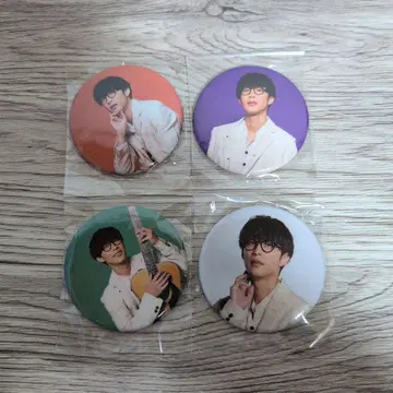 오이시 마사요시 오이시 무도관 캔 배지 4종