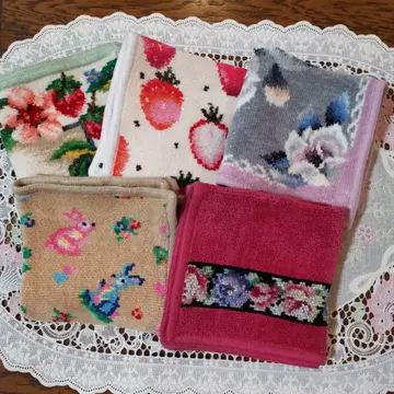 페이러 손수건 5장 세트(USED)