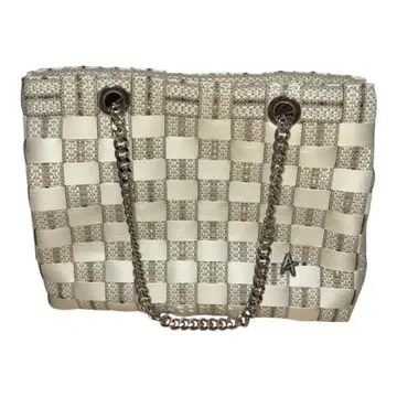 새상품급 알마토누티 바스켓백 토트백 뜨개질 체인숄더