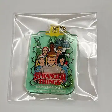 스트레인저 씽스 크리스마스 오너먼트 키링