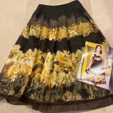 미사용 M'S GRACY 플레어 스커트 38