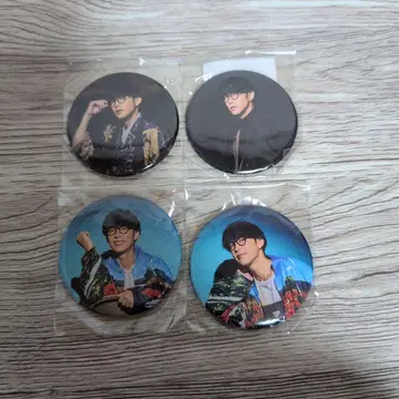 오이시 마사요시 오이시 무도관 Vol.2 캔 배지 4종