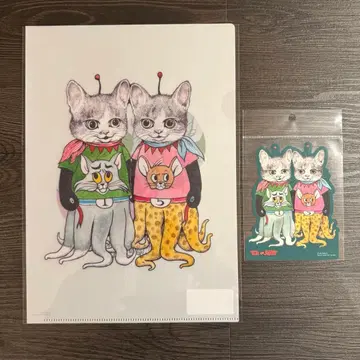히구치 유코 톰과 제리 클리어 파일  스티커