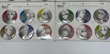 진격의 거인 캔뱃지 WIT STUDIO 캔뱃지 컬렉션 season2