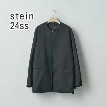 stein 24ss COTTON TWILL LAYERED JACKET