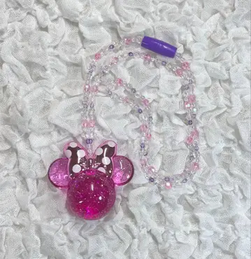 디즈니 미니 빛나는 완구 빛나는 펜던트 목걸이