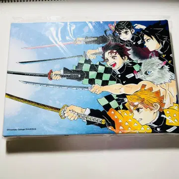 미개봉 새상품 귀멸의 칼날 풀컬러 아트보드 결전