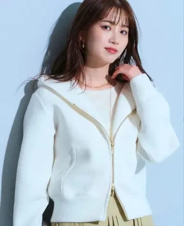 저스길리티 더블 지퍼 컴팩트 후드티