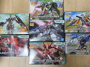 HG 더블오 계열 건담 프라모델 세트 7종