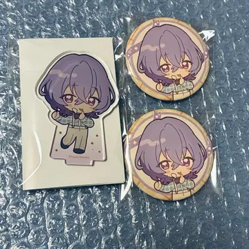 앙스타 애니카페 아크릴 스탠드 캔뱃지 하나무라 토우가 유메 2