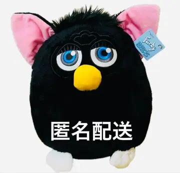 Furby 레트로 퍼비 봉제 인형 위치즈 캣 레트로 블랙