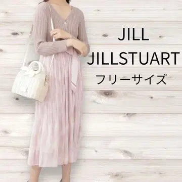 JILL by JILL STUART 마블 스카프 니트 원피스