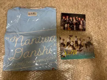 나니와단시 승리 콘서트 T셔츠 포토 카드 세트 남성용 클리어 파일