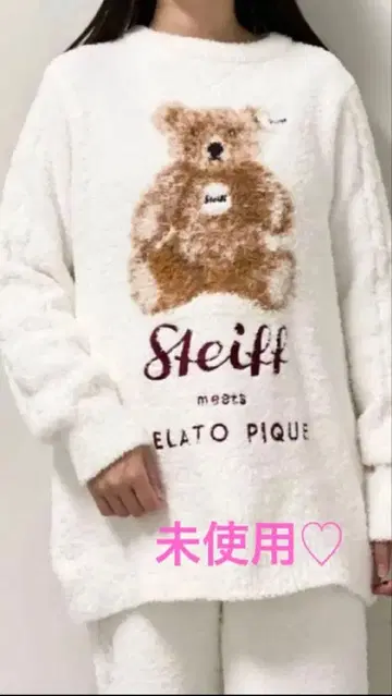 Steiff x gelato pique 플리스 룸웨어