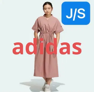 새상품 아디다스 adidas 반팔 원피스 핑크 사이즈 J/S 캐주얼