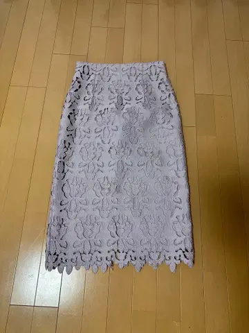 레이스 스커트