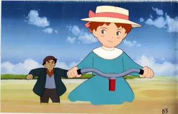 명견 래시 (세계 명작 극장) 샌디 하인즈 애니메이션 셀화