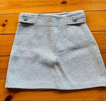 ZARA 라이트 블루 타이트 스커트 S