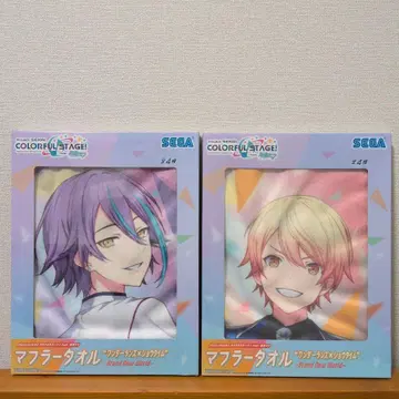 프로세카 컬러풀 스테이지 머플러 타월 2종 세트