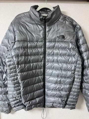 THE NORTH FACE 그레이 다운 자켓