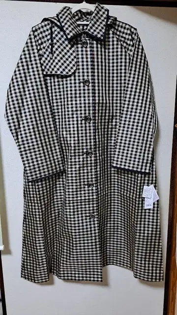 [ 미사용 새상품 ] 아쿠아 스큐텀 트렌치풍 레인코트 LL 사이즈