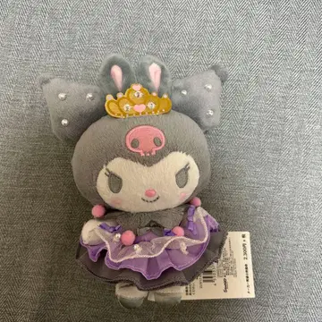산리오샵 한정판 쿠로미 마스코트 홀더 발레 봉제 인형 마스코트