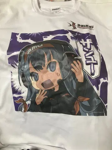 INGING motorsport 야마구치 미우 T셔츠 L사이즈