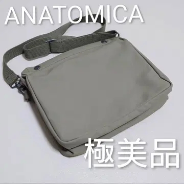 [ 컨디션 최상 ] ANATOMICA 스몰 숄더백 올리브