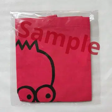 새상품 한정판 카가미 켄 유트레히트 토트백 에코백 핑크