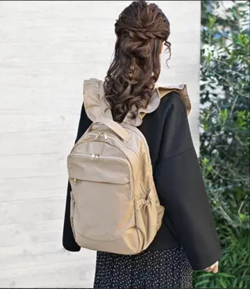 MUMU 콜라보 프릴 숄더 백팩