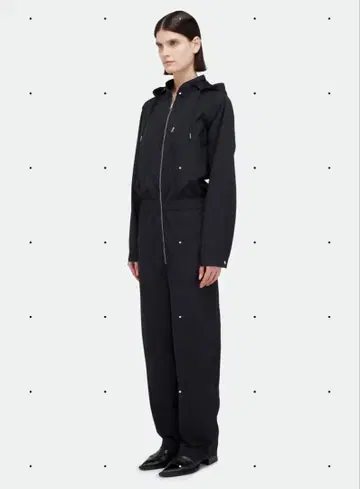 NOTHING (R) 립스탑 오버롤 S 블랙