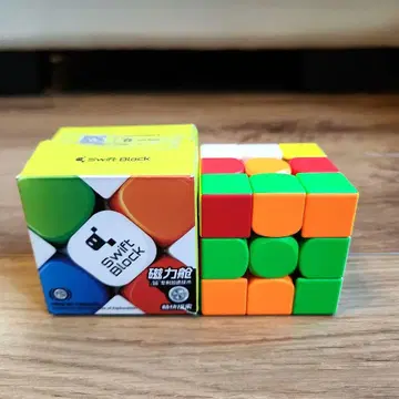 Swift BIock 건큐브 자석 루빅스 큐브 3 x 3