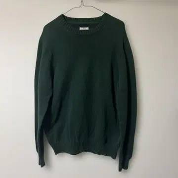 ST JOHN'S BAY 다크 그린 니트 스웨터