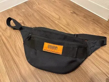 UNIVERSAL OVERALL 바디백 웨스트 파우치 블랙