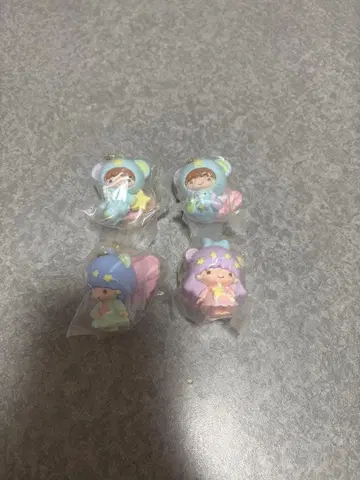 산리오 리틀트윈스타 키키라라 시크릿 키링 묶음 판매