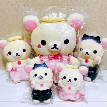 코리락쿠마 스토어 봉제 인형 천사 악마 5체 세트