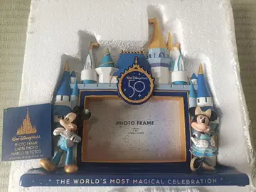 월트 디즈니 월드 50주년 기념 사진 프레임