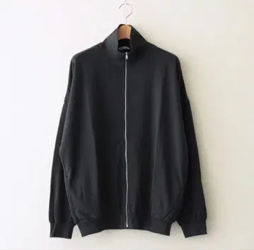 auralee SUPER HIGH GAUGE SWEAT ZIP BLOUS