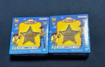 토이 스토리 1번 복권 F상 우디의 보안관 배지 2개 세트 픽사