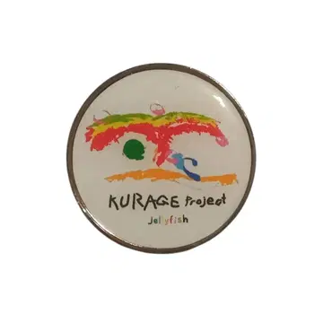 오사카 간사이 만박 EXPO2025 해파리관 핀 배지