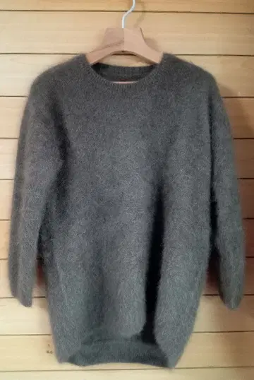 페 100% 브라운 니트