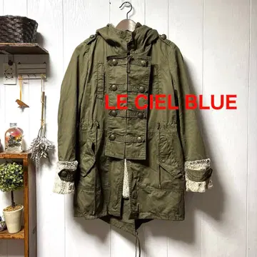 르쉘블루 보아 모즈 코트