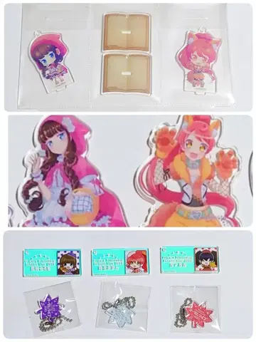 프리파라 아크릴 스탠드 아크릴 스탠드 아크릴 키링 아로마 미캉 가아루루