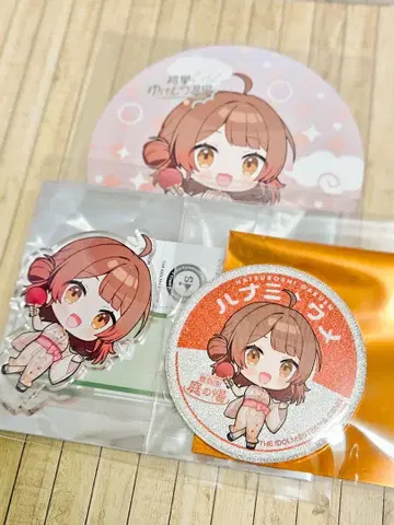 학원 아이돌 마스터 하나우미 유메 정원 온천 세트